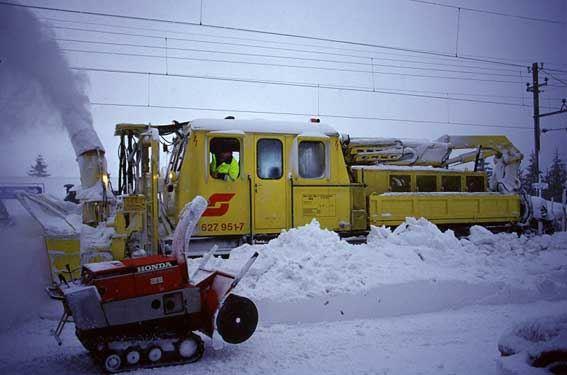 Mariazellerbahn im Winter 2008